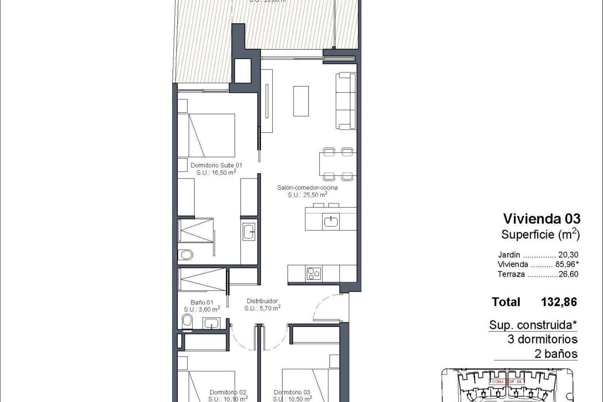 Nouvelle construction - APPARTEMENT -
CIUDAD QUESADA