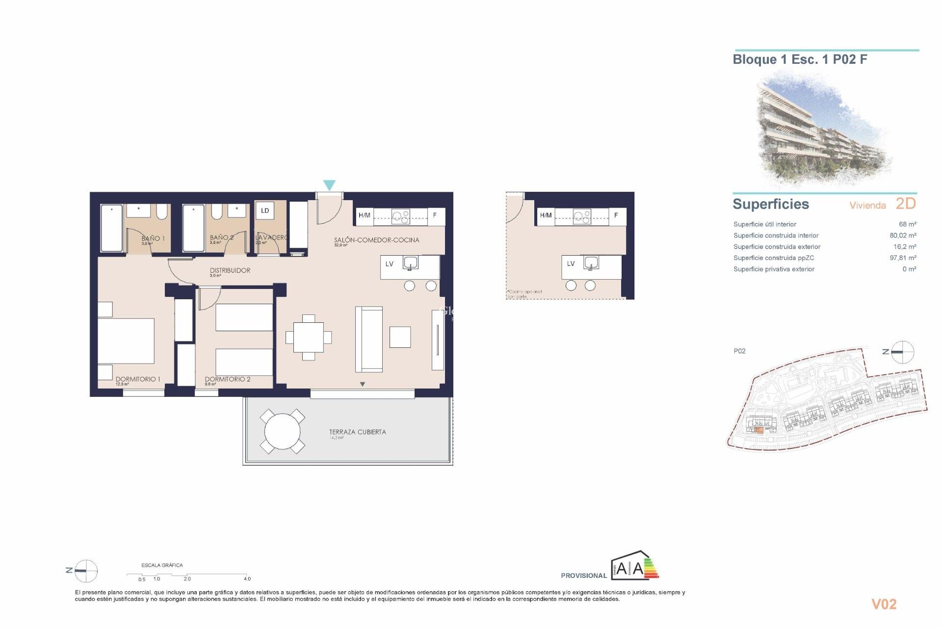Nouvelle construction - APPARTEMENT -
DENIA - Playa de La Almadraba