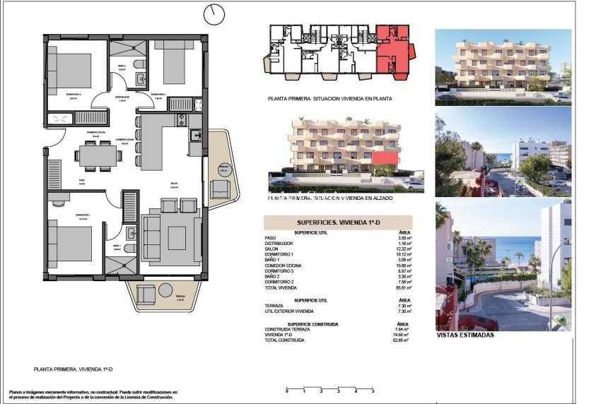 Nouvelle construction - APPARTEMENT -
EL CAMPELLO - Muchavista