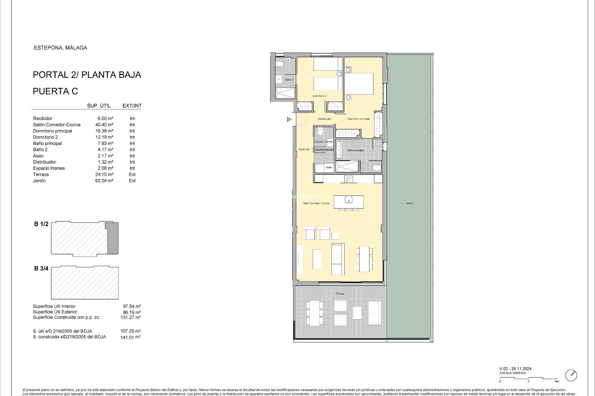 Nouvelle construction - APPARTEMENT -
ESTEPONA - Arroyo En medio