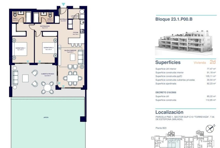 Nouvelle construction - APPARTEMENT -
ESTEPONA - Parque Selwo