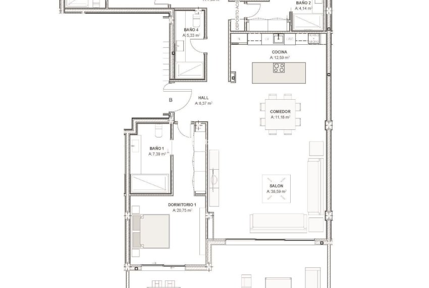 Nouvelle construction - APPARTEMENT -
ESTEPONA - Selwo