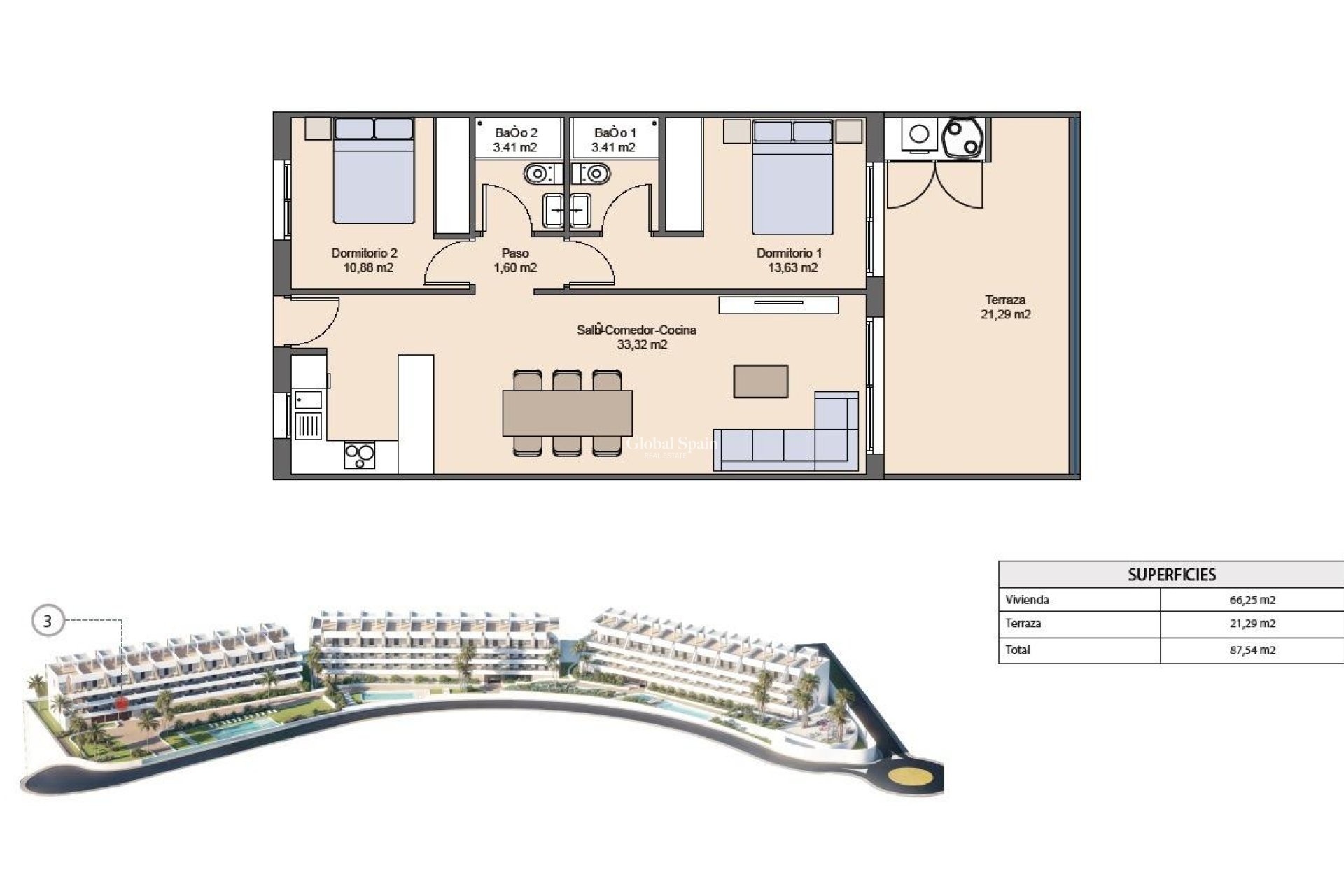 Nouvelle construction - Appartement -
FINESTRAT