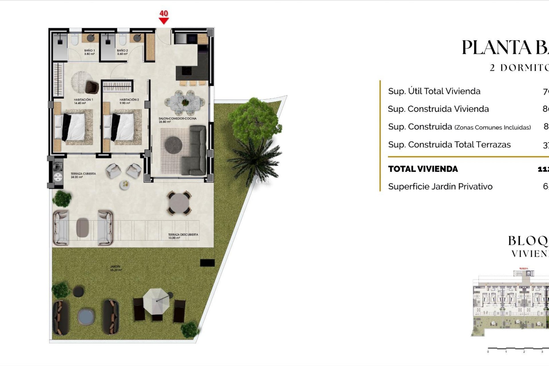 Nouvelle construction - APPARTEMENT -
FINESTRAT
