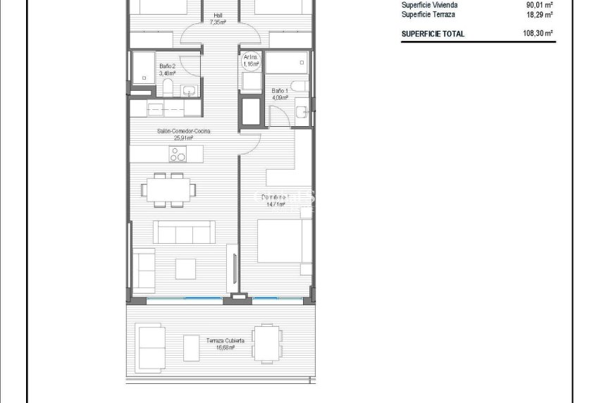 Nouvelle construction - APPARTEMENT -
FUENGIROLA - Parque de la Loma