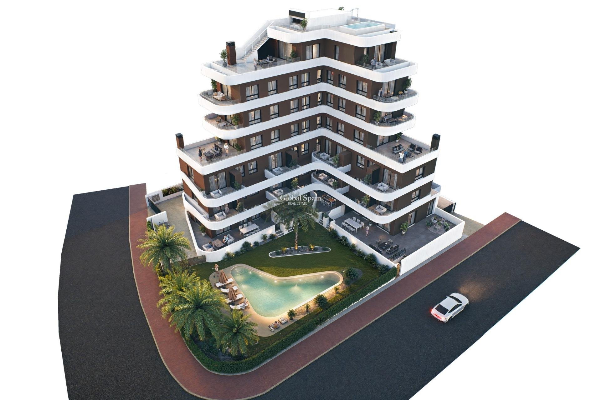 Nouvelle construction - APPARTEMENT -
GUARDAMAR DEL SEGURA - Camino del Puerto