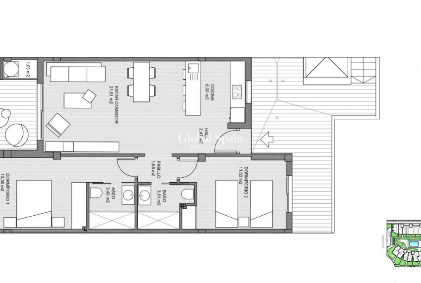 Nouvelle construction - APPARTEMENT -
GUARDAMAR DEL SEGURA - EL RASO