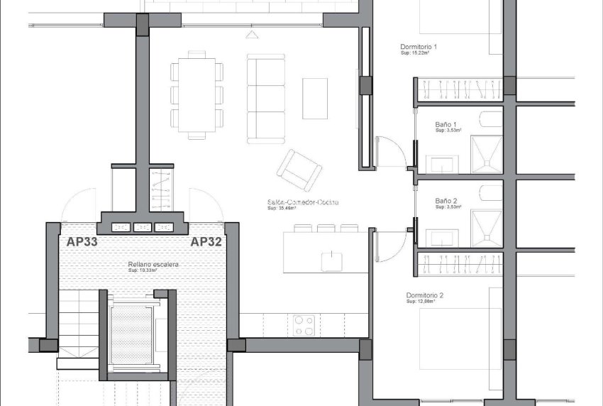 Nouvelle construction - APPARTEMENT -
GUARDAMAR DEL SEGURA - EL RASO