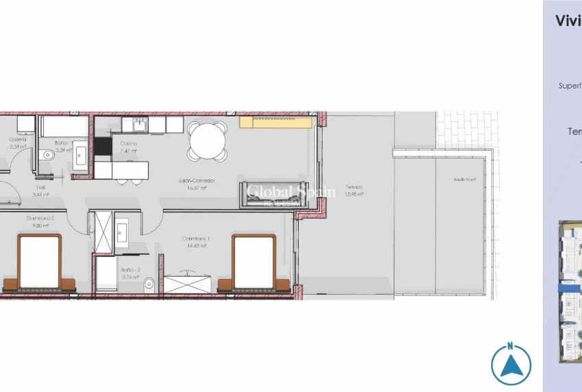 Nouvelle construction - APPARTEMENT -
GUARDAMAR DEL SEGURA - EL RASO