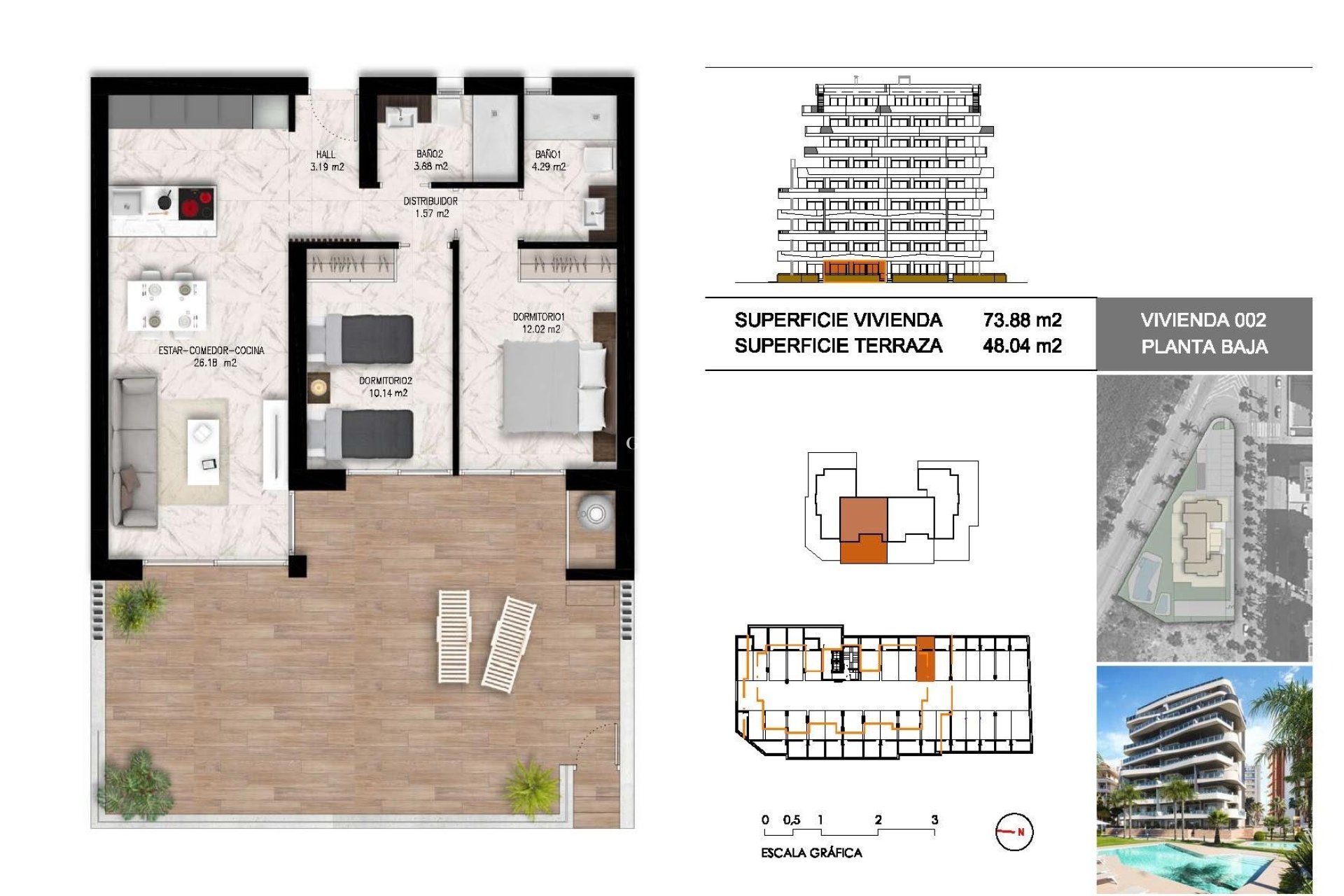 Nouvelle construction - Appartement -
GUARDAMAR DEL SEGURA