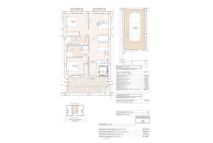 Nouvelle construction - APPARTEMENT -
HONDÓN DE LAS NIEVES - Pueblo