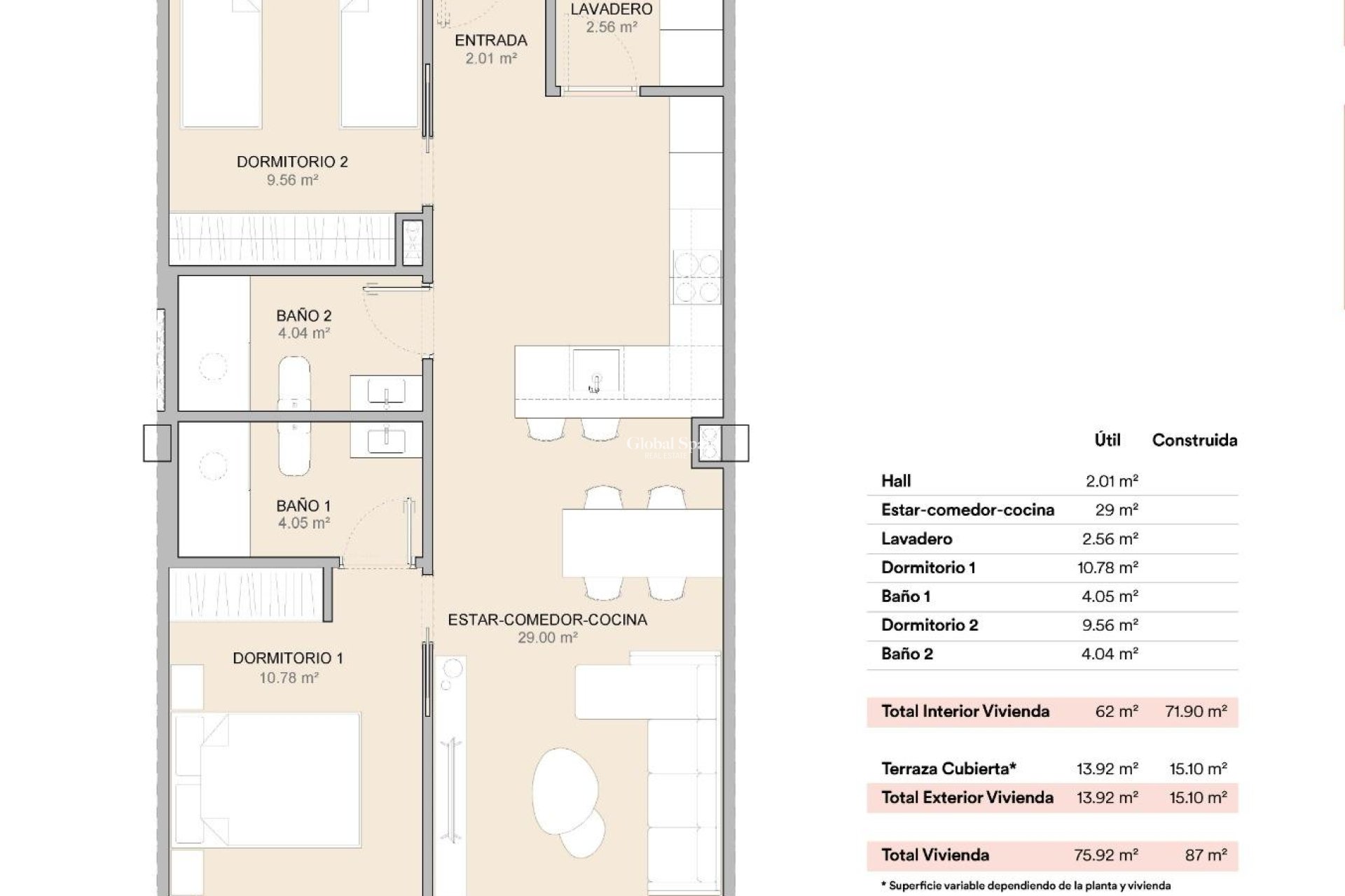 Nouvelle construction - APPARTEMENT -
LA NUCÍA - Ciudad Deportiva