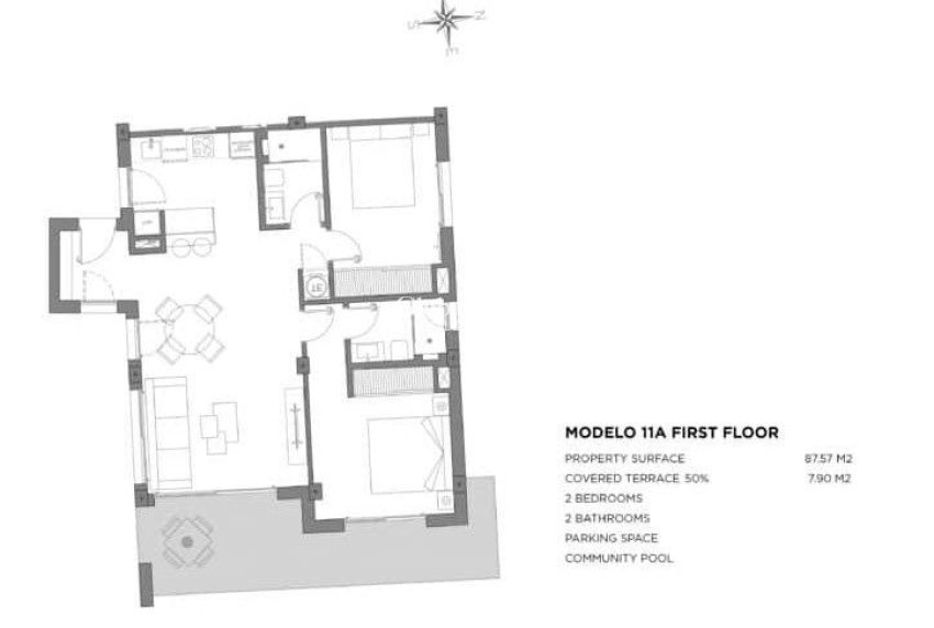 Nouvelle construction - Appartement -
LOS ALCÁZARES - Parque Diana