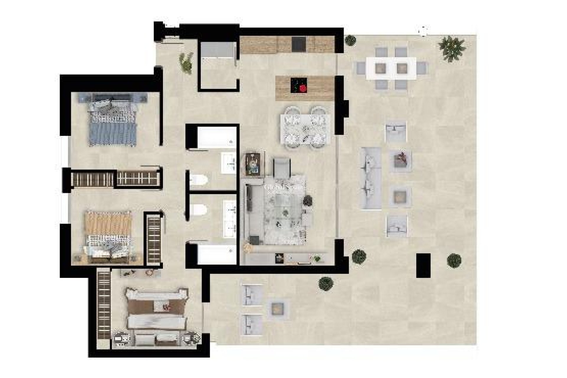 Nouvelle construction - APPARTEMENT -
MIJAS - Calanova