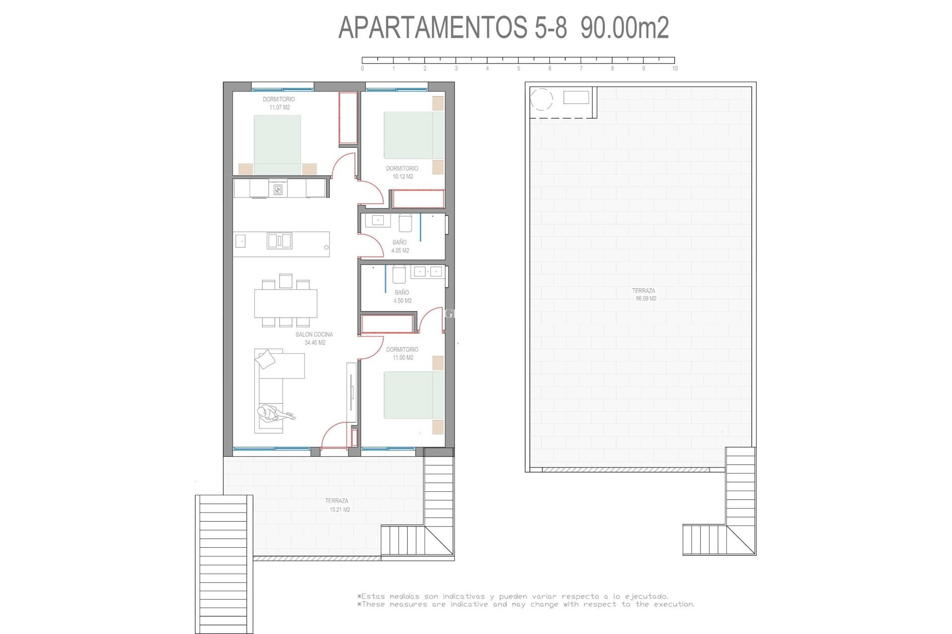Nouvelle construction - APPARTEMENT -
PILAR DE LA HORADADA - Parque del Mediterraneo