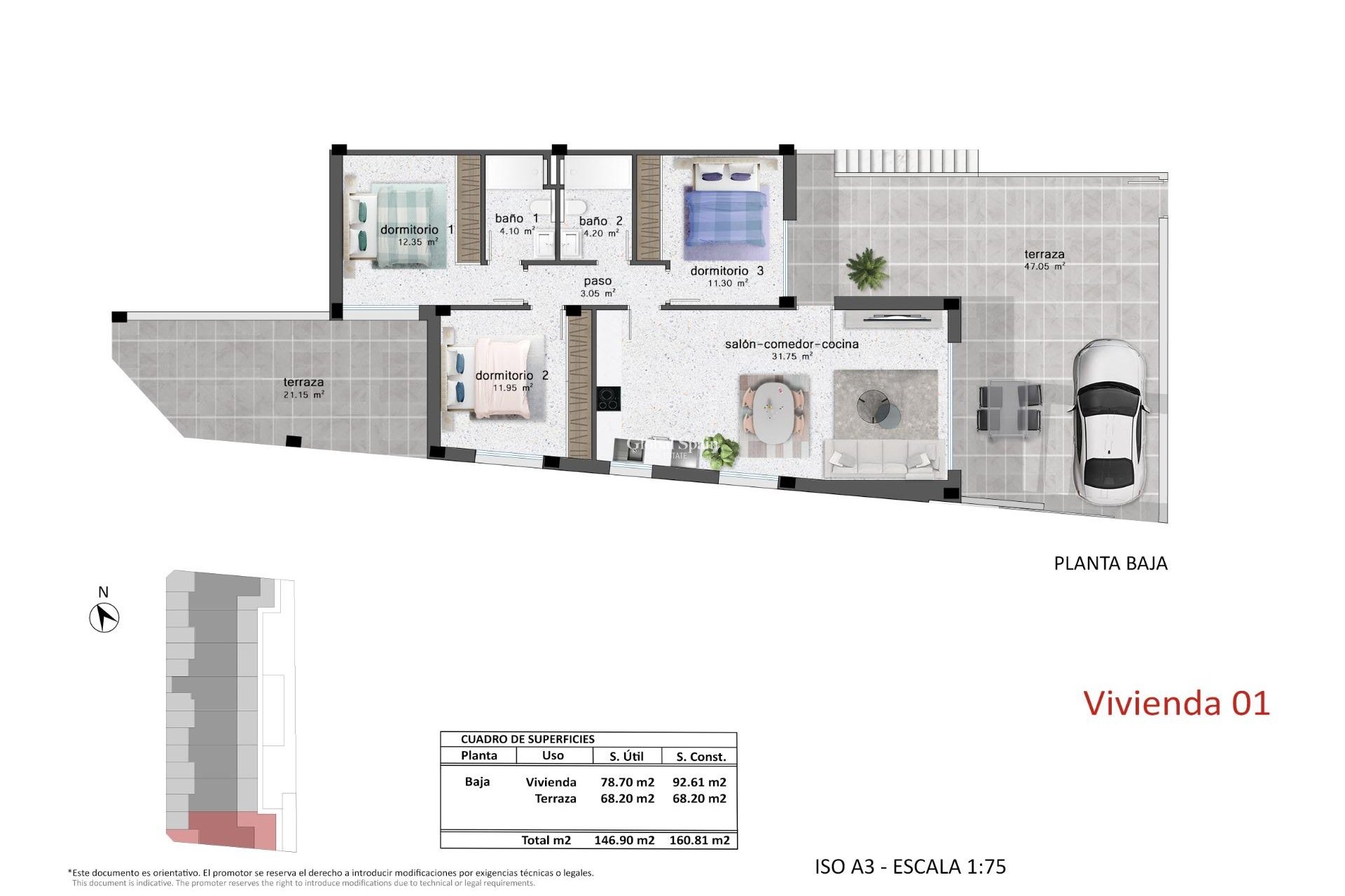 Nouvelle construction - APPARTEMENT -
PILAR DE LA HORADADA - pueblo