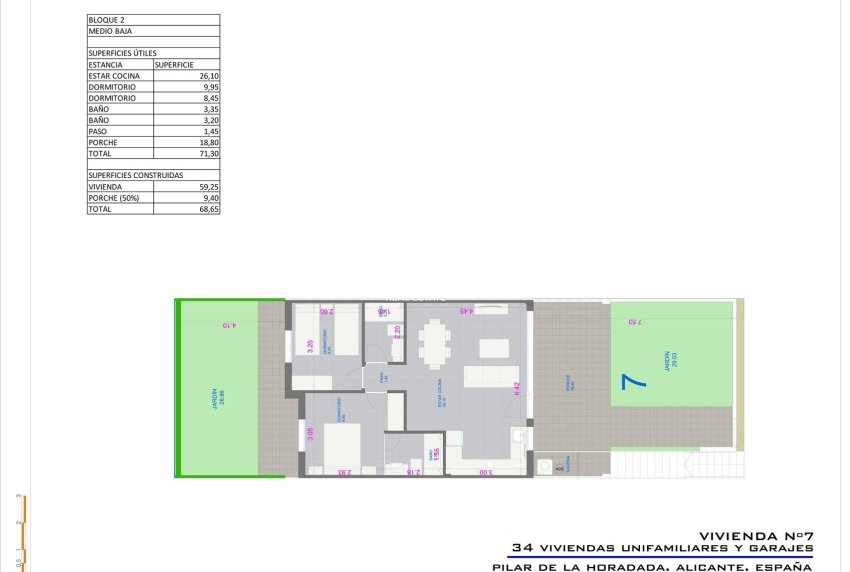 Nouvelle construction - APPARTEMENT -
PILAR DE LA HORADADA - pueblo