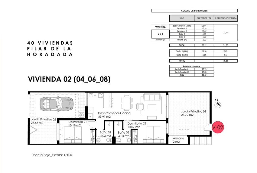 Nouvelle construction - APPARTEMENT -
PILAR DE LA HORADADA - pueblo