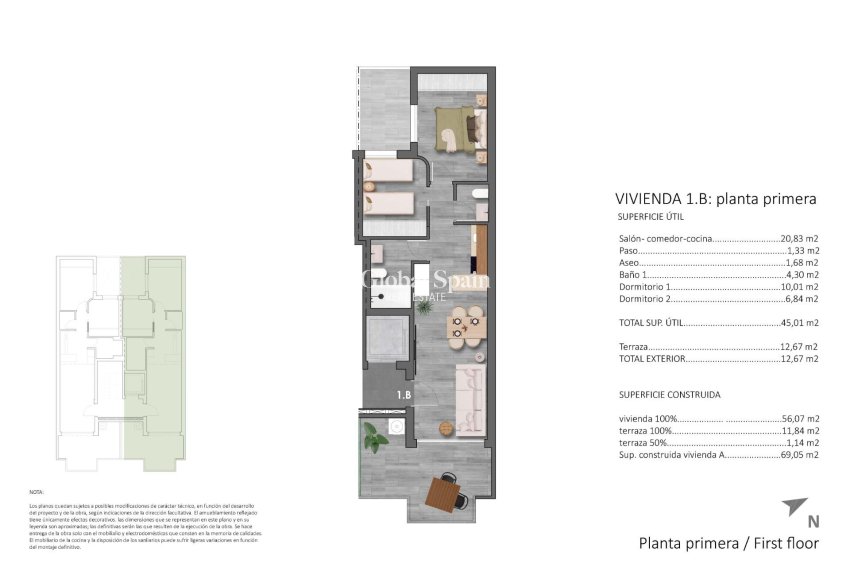 Nouvelle construction - APPARTEMENT -
PILAR DE LA HORADADA - Torre de la Horadada