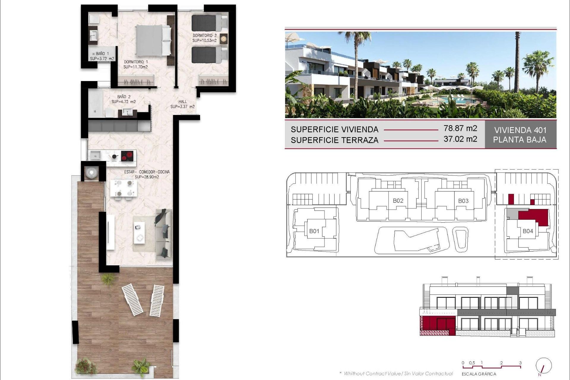 Nouvelle construction - APPARTEMENT -
ROJALES - Lo Marabú