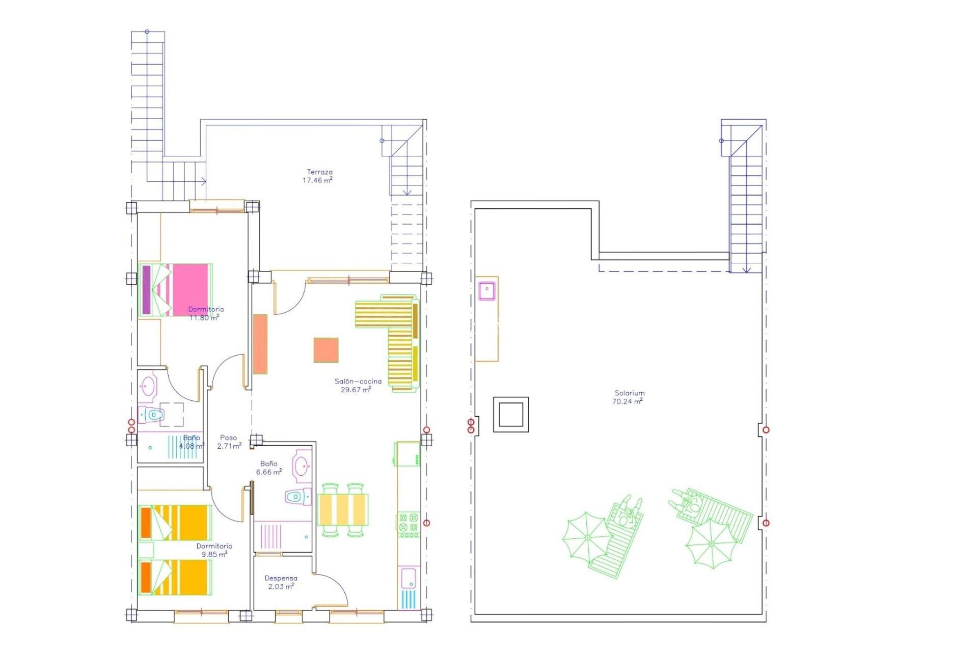 Nouvelle construction - APPARTEMENT -
SAN JAVIER - pueblo