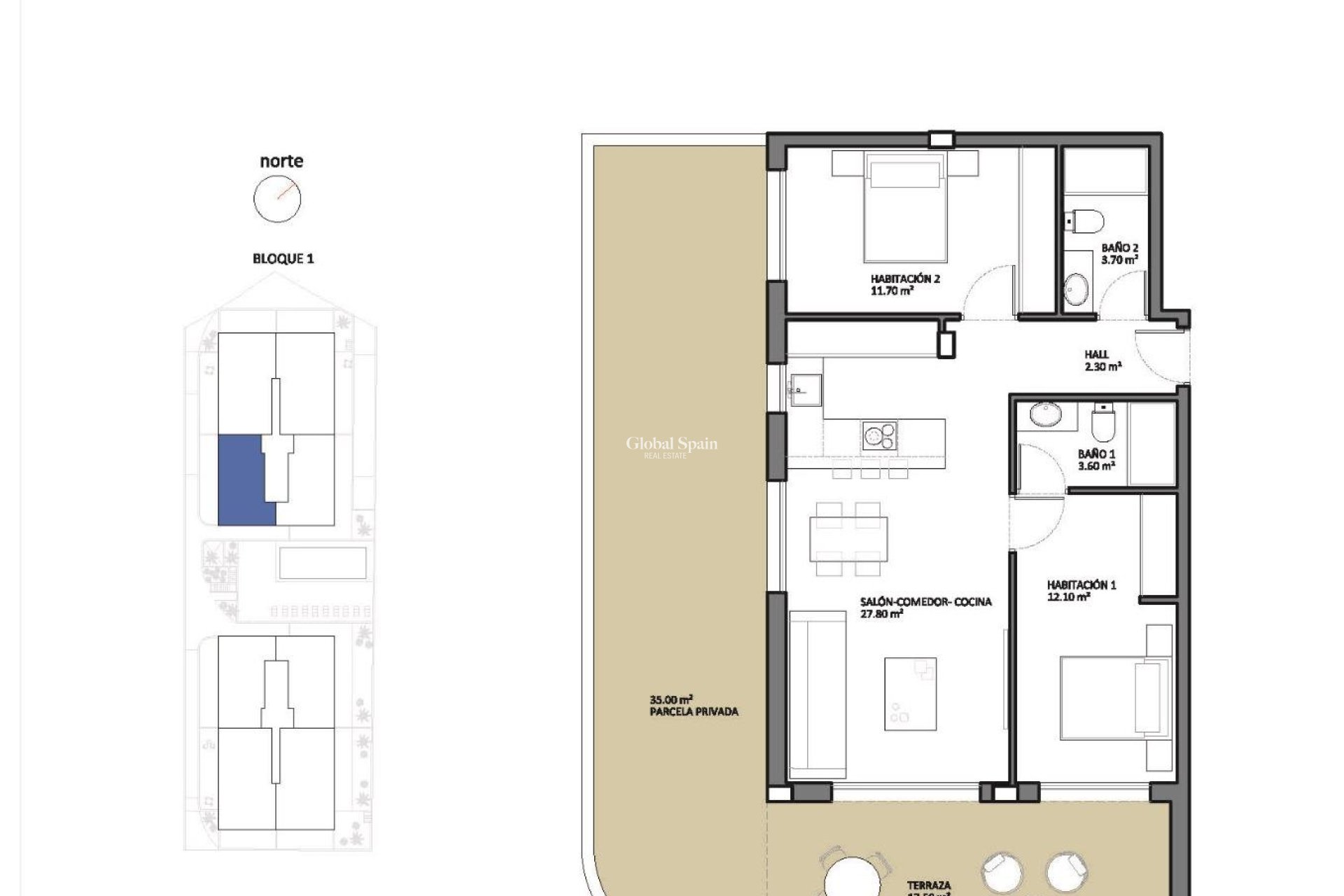 Nouvelle construction - APPARTEMENT -
SAN JUAN DE ALICANTE - Nou Nazareth