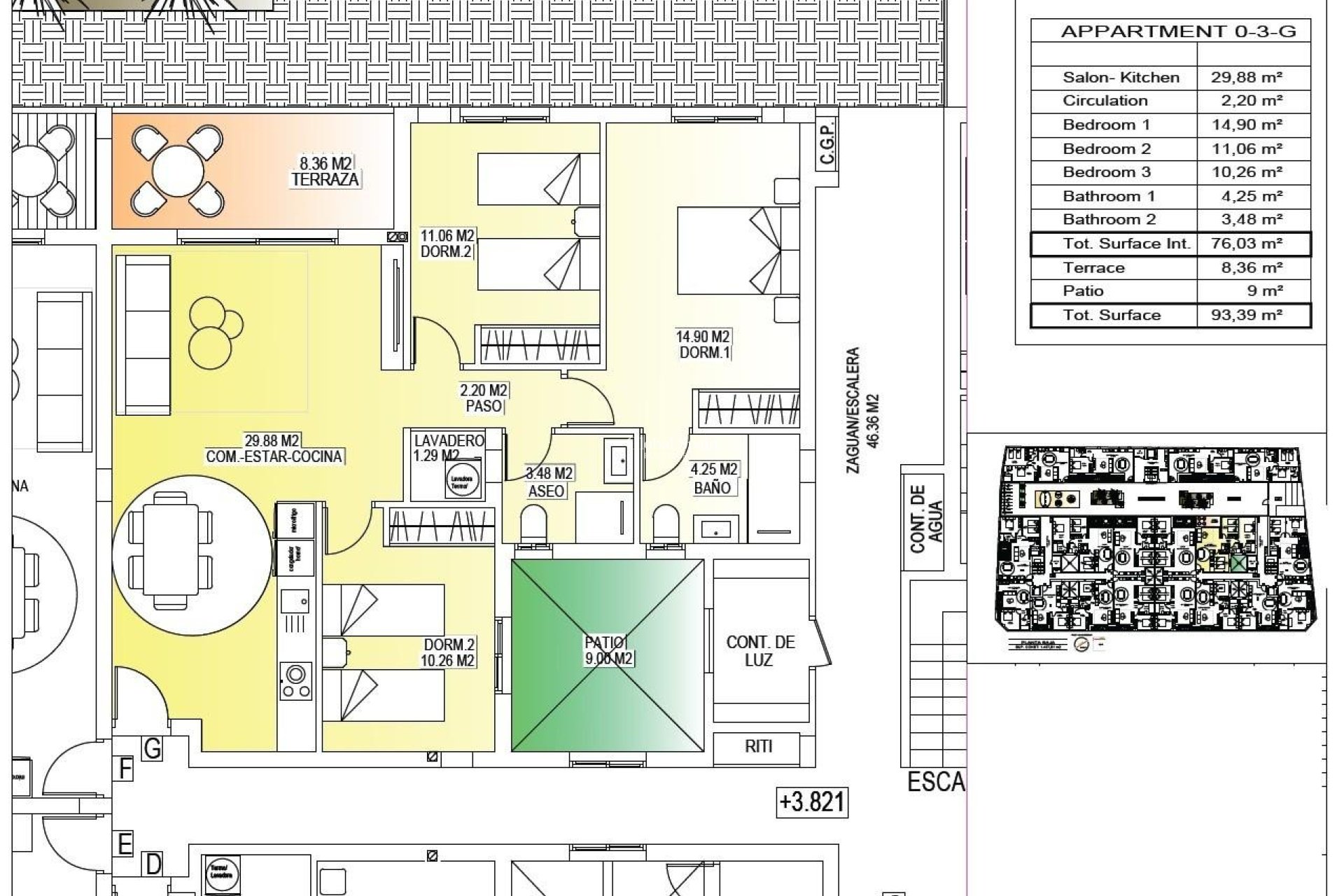 Nouvelle construction - APPARTEMENT -
SAN MIGUEL DE SALINAS - Pueblo