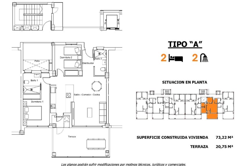 Nouvelle construction - APPARTEMENT -
SAN MIGUEL DE SALINAS - Pueblo