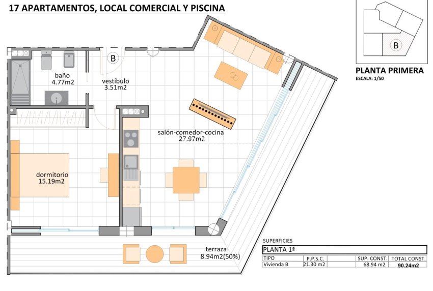 Nouvelle construction - APPARTEMENT -
SAN PEDRO DEL PINATAR - Lo pagan