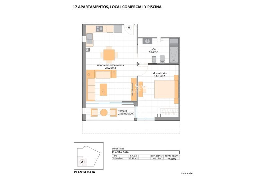 Nouvelle construction - APPARTEMENT -
SAN PEDRO DEL PINATAR - Lo pagan