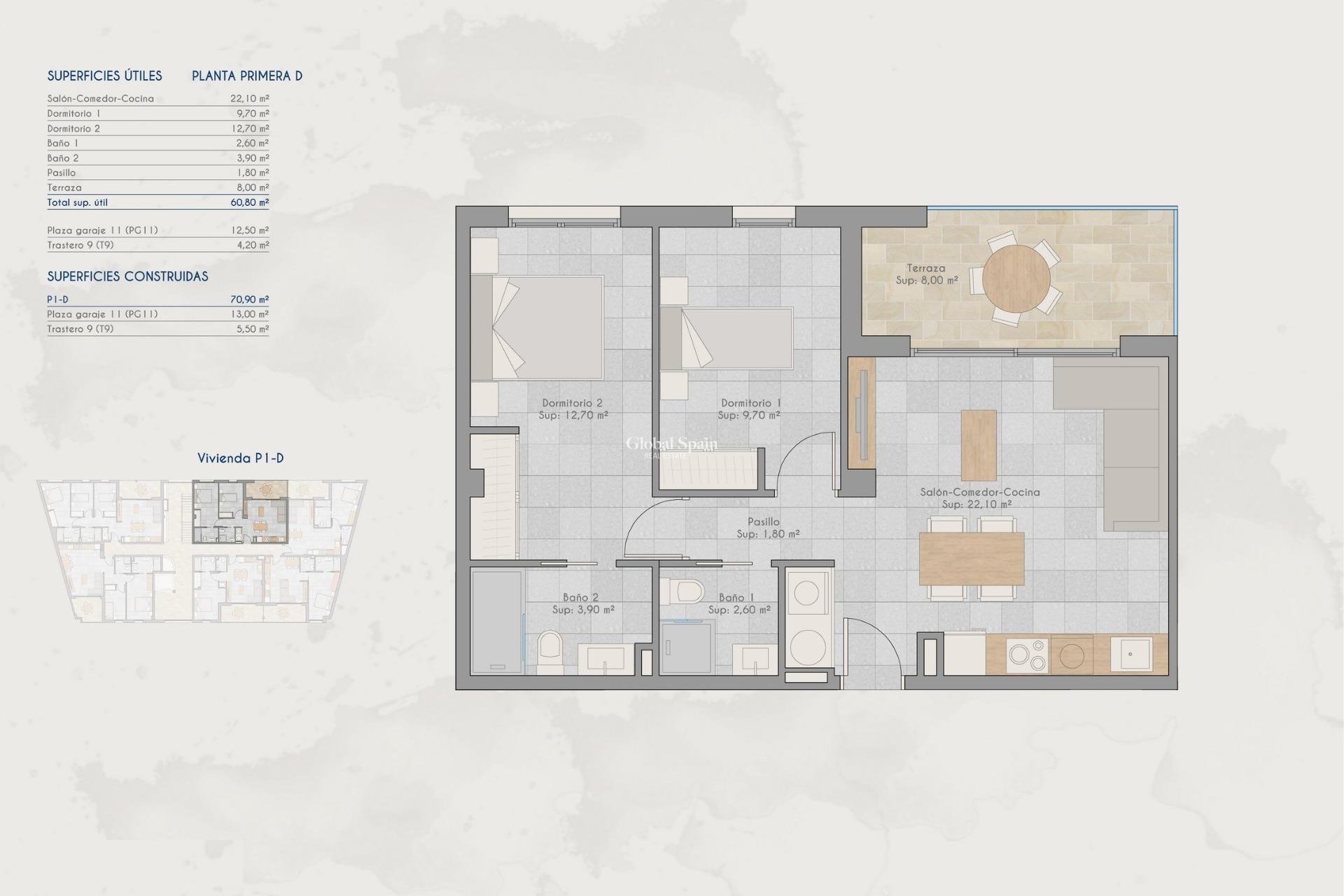 Nouvelle construction - APPARTEMENT -
SAN PEDRO DEL PINATAR - Lo pagan