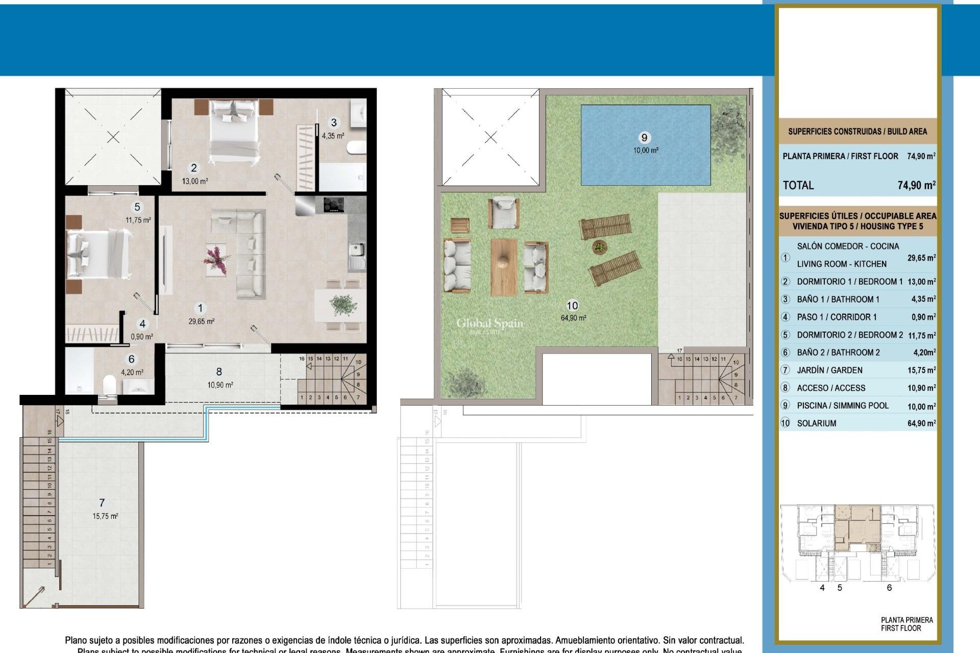 Nouvelle construction - APPARTEMENT -
SAN PEDRO DEL PINATAR - Lo pagan