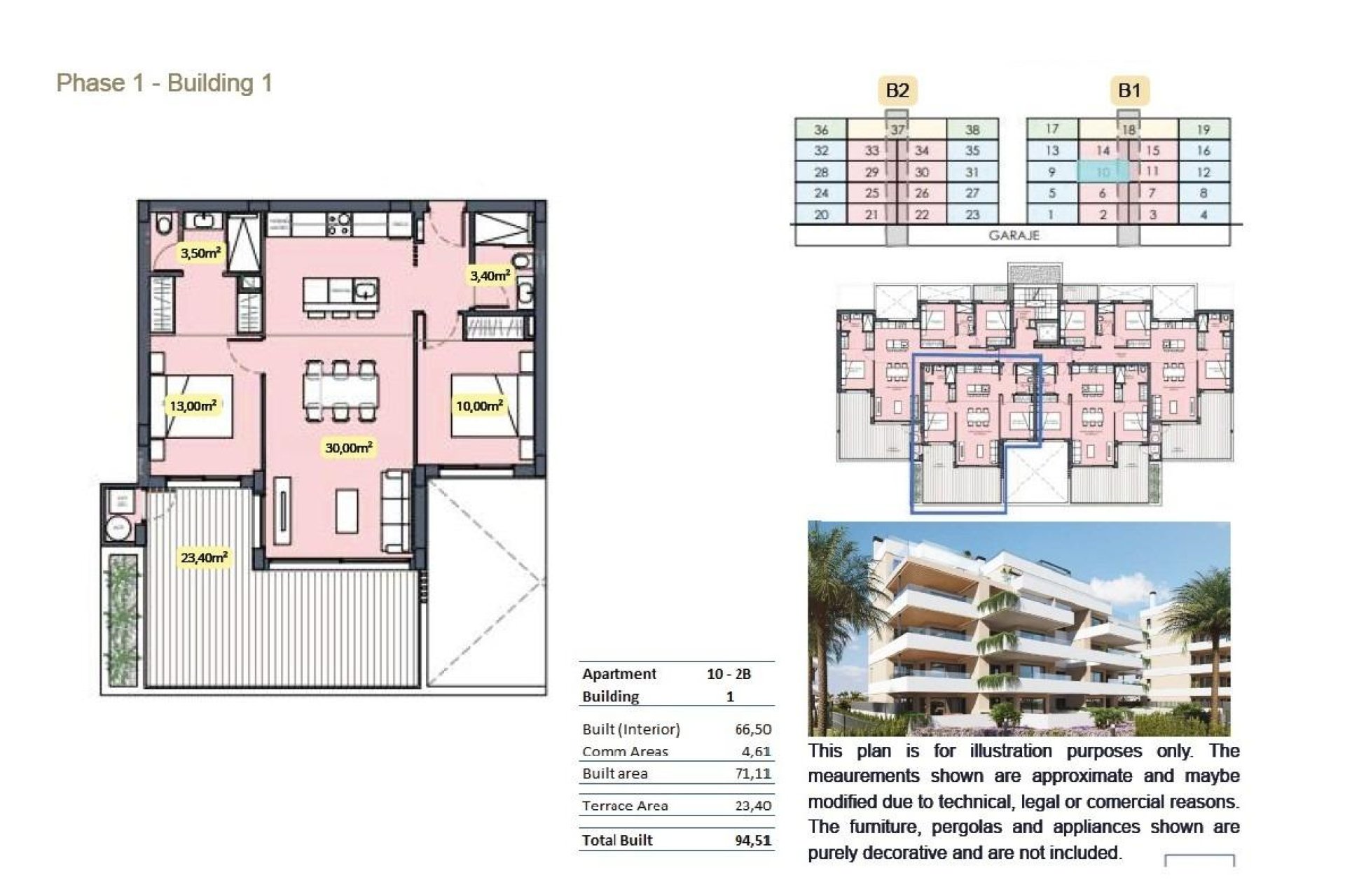 Nouvelle construction - APPARTEMENT -
TORRE PACHECO - Santa Rosalia Lake And Life Resort