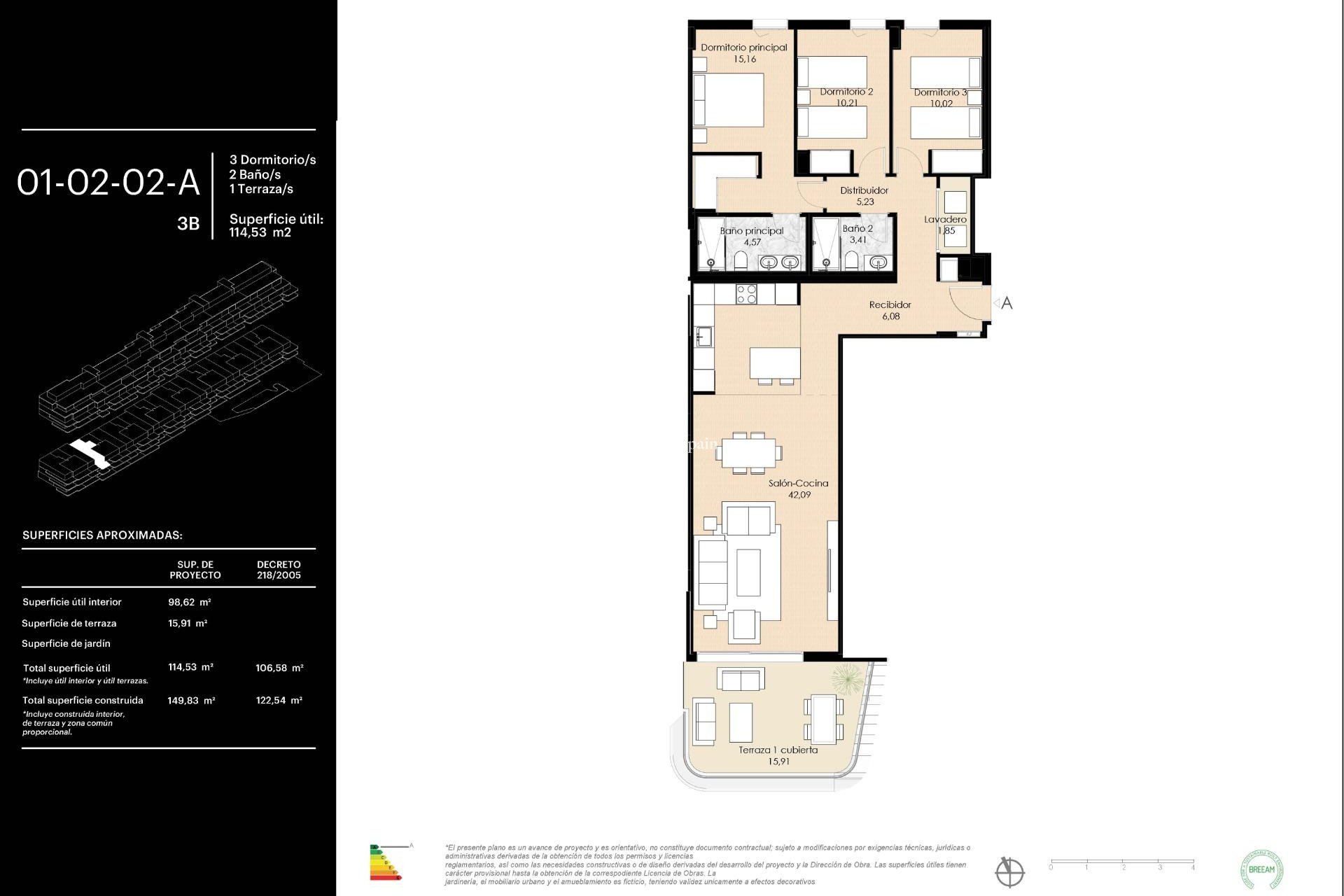 Nouvelle construction - APPARTEMENT -
TORREMOLINOS - Recinto Ferial
