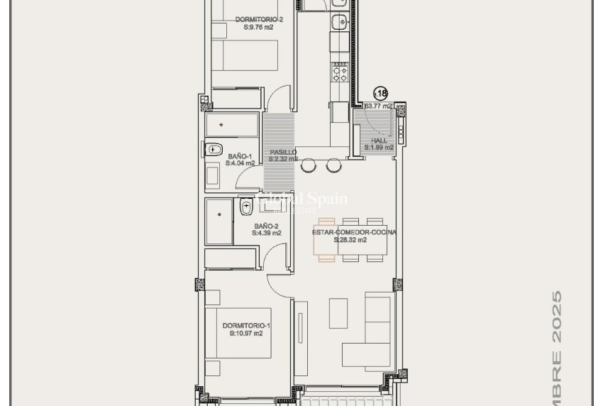 Nouvelle construction - APPARTEMENT -
TORREVIEJA - Altos del Sol