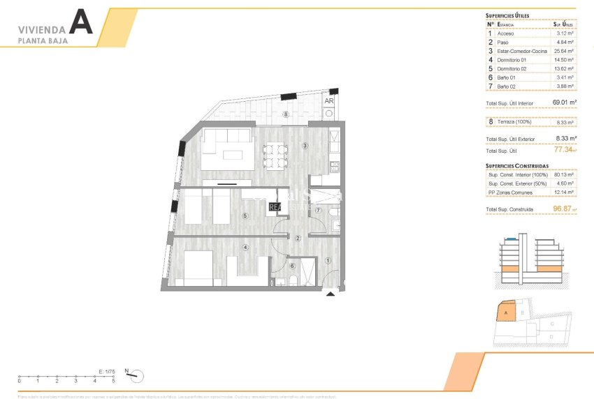 Nouvelle construction - APPARTEMENT -
TORREVIEJA - Center