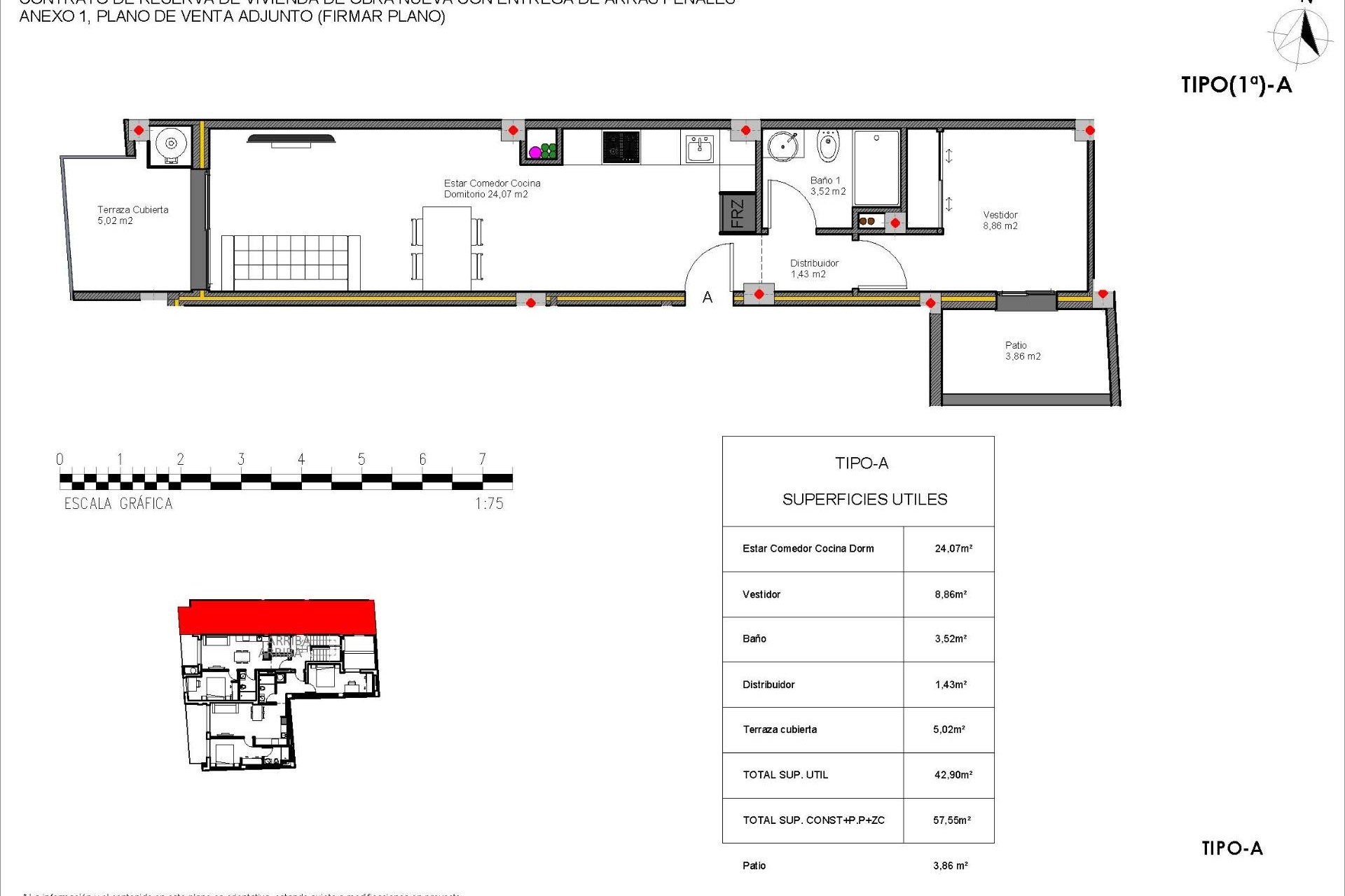 Nouvelle construction - APPARTEMENT -
TORREVIEJA - Center