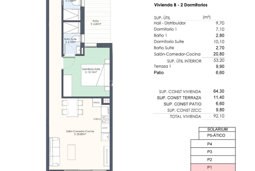 Nouvelle construction - APPARTEMENT -
TORREVIEJA - Habaneras