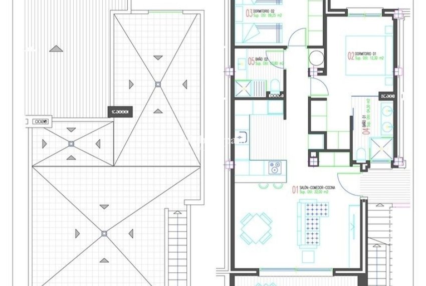 Nouvelle construction - APPARTEMENT -
TORREVIEJA - LOS BALCONES - LOS ALTOS