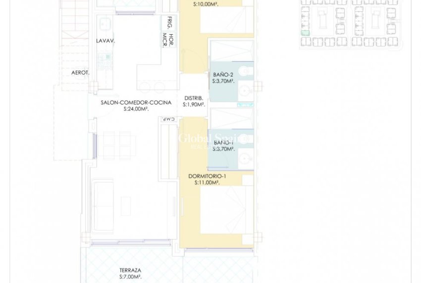 Nouvelle construction - APPARTEMENT -
TORREVIEJA - LOS BALCONES - LOS ALTOS
