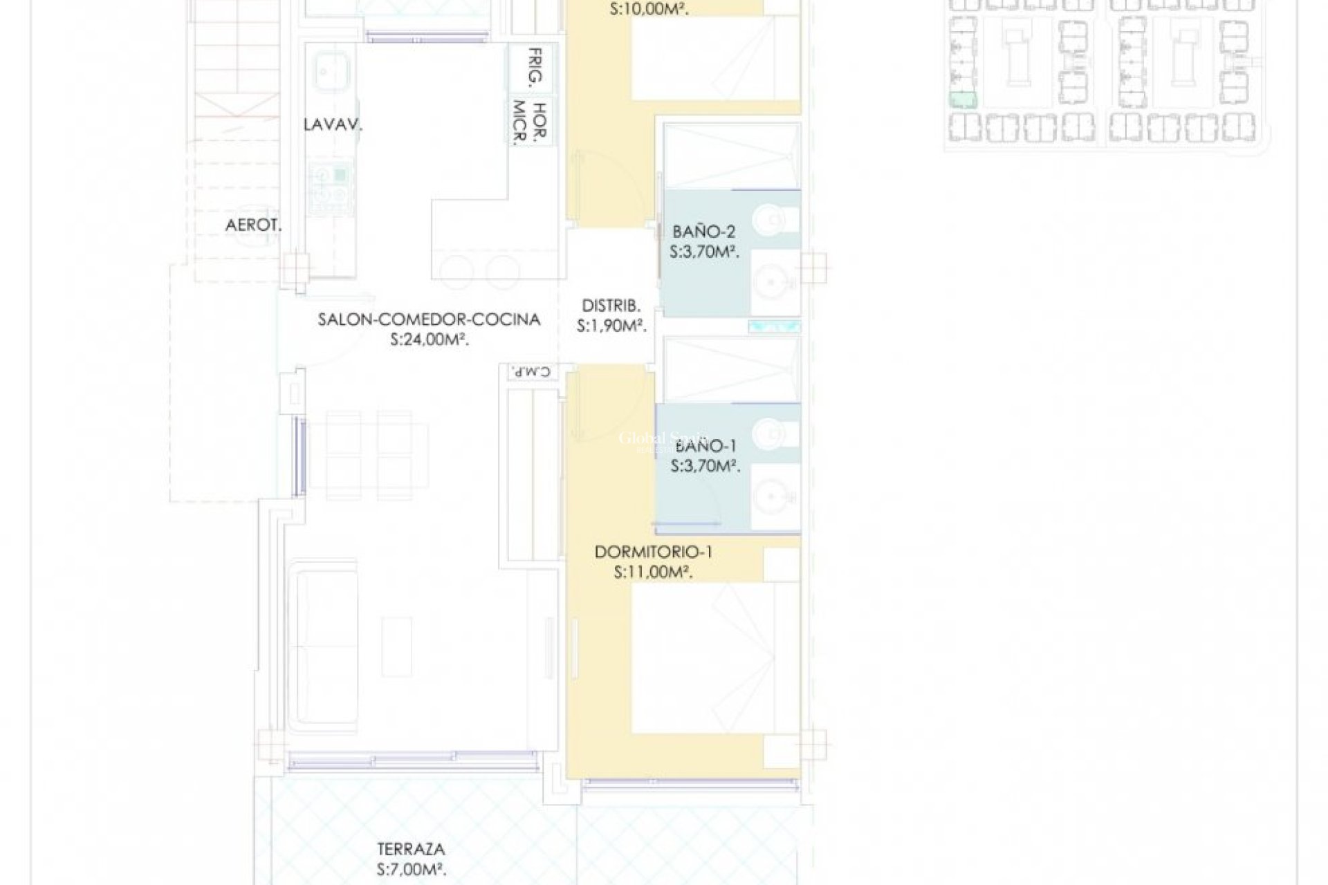Nouvelle construction - APPARTEMENT -
TORREVIEJA - LOS BALCONES - LOS ALTOS