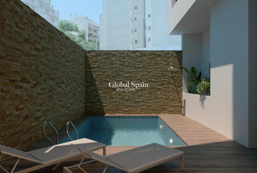 Nouvelle construction - APPARTEMENT -
TORREVIEJA - Playa de El Cura