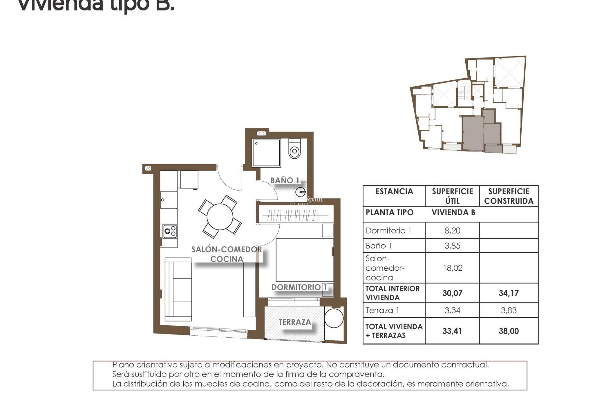 Nouvelle construction - APPARTEMENT -
TORREVIEJA - Playa de El Cura
