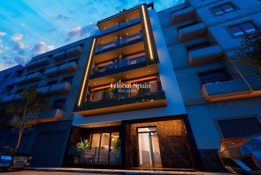 Nouvelle construction - APPARTEMENT -
TORREVIEJA - Playa de El Cura