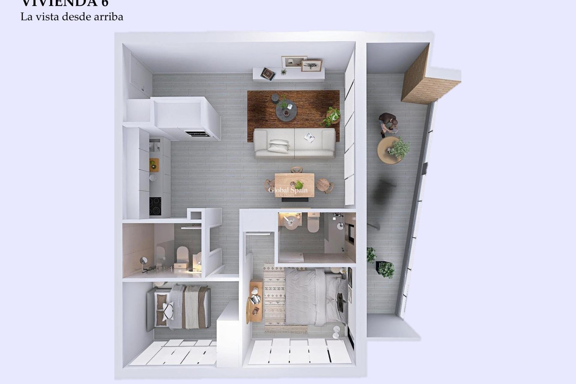 Nouvelle construction - APPARTEMENT -
TORREVIEJA - Playa del Cura