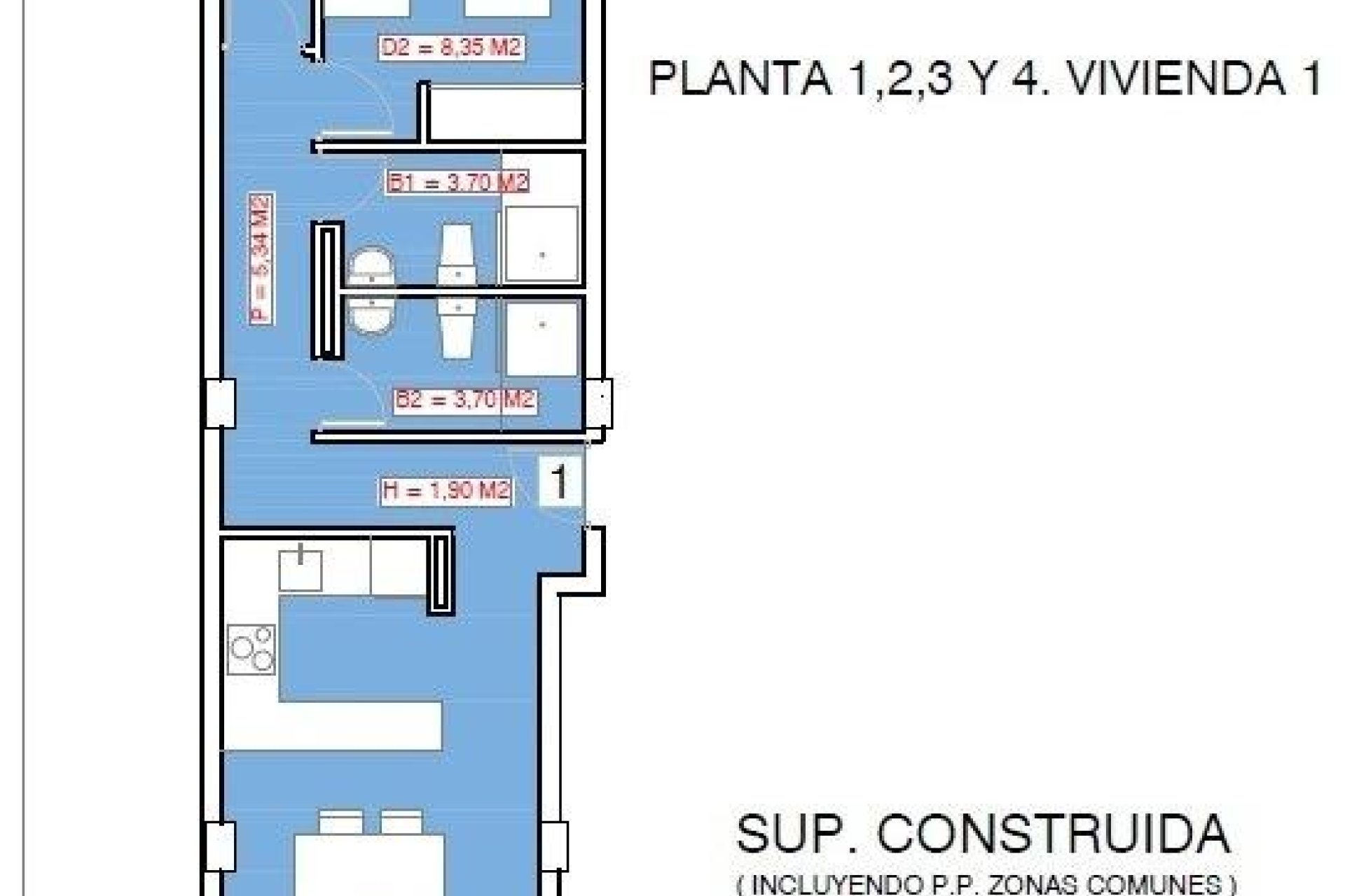 Nouvelle construction - APPARTEMENT -
TORREVIEJA - Playa El Acequión