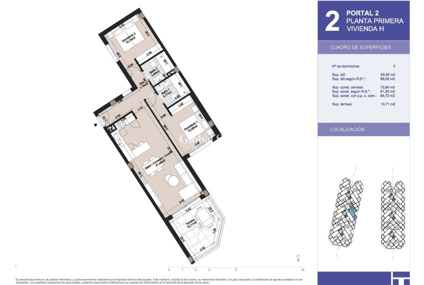 Nouvelle construction - APPARTEMENT -
TORROX - El Morche