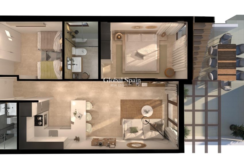 Nouvelle construction - APPARTEMENT -
VERA - Vera Playa