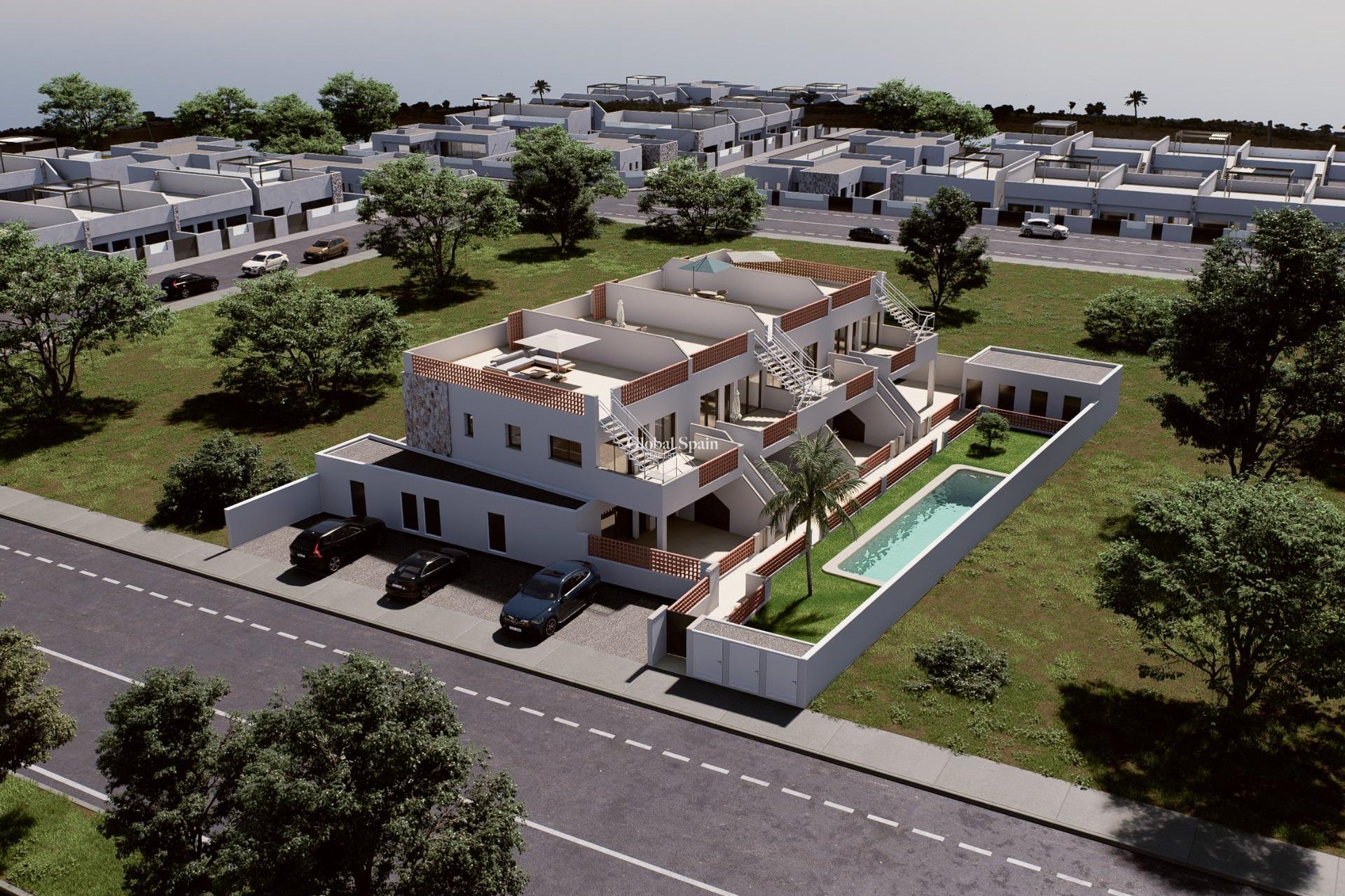 Nouvelle construction - Bungalow au rez-de-chaussée -
PILAR DE LA HORADADA - Parque del Mediterraneo