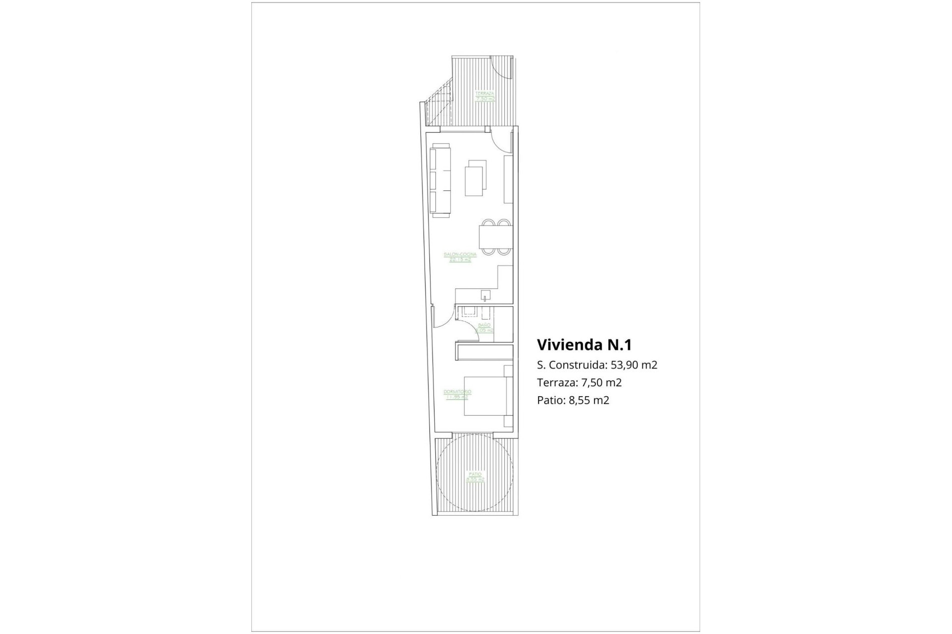 Nouvelle construction - Bungalow au rez-de-chaussée -
SAN PEDRO DEL PINATAR - Los antolinos